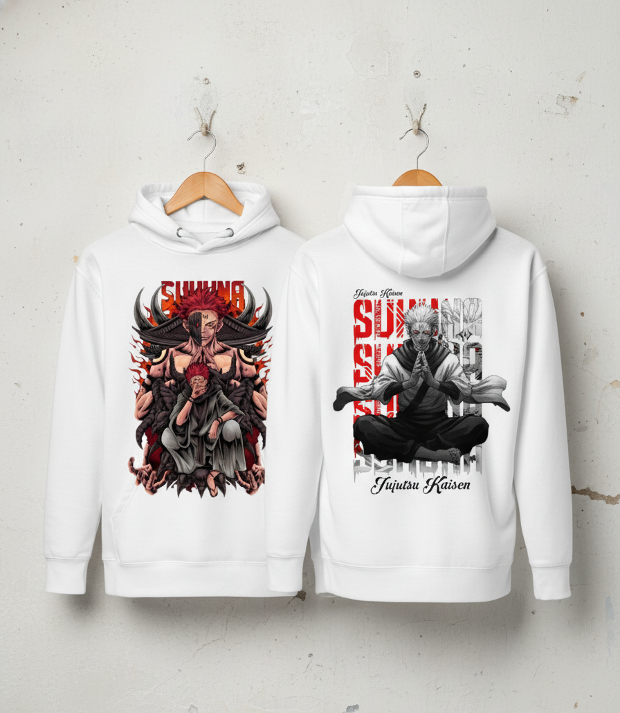 Sukuna "Cursed Mark" Split Hoodie