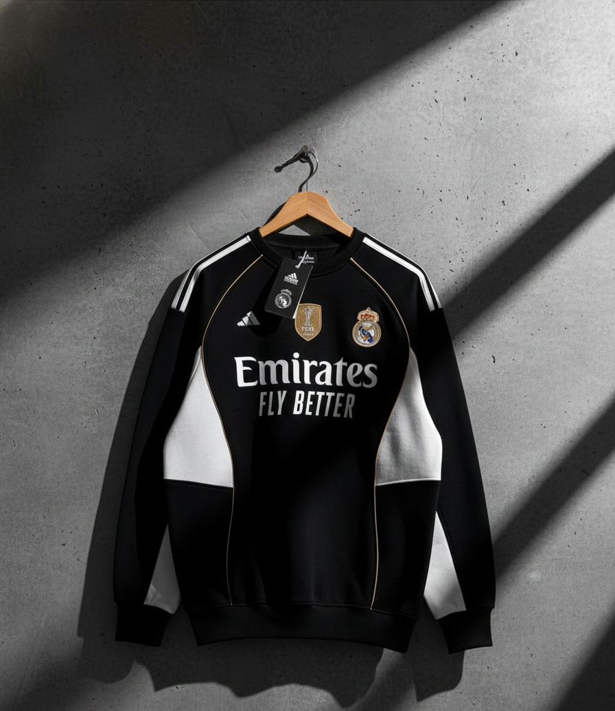 "Midnight Madrid" Elite Crewneck (Black)