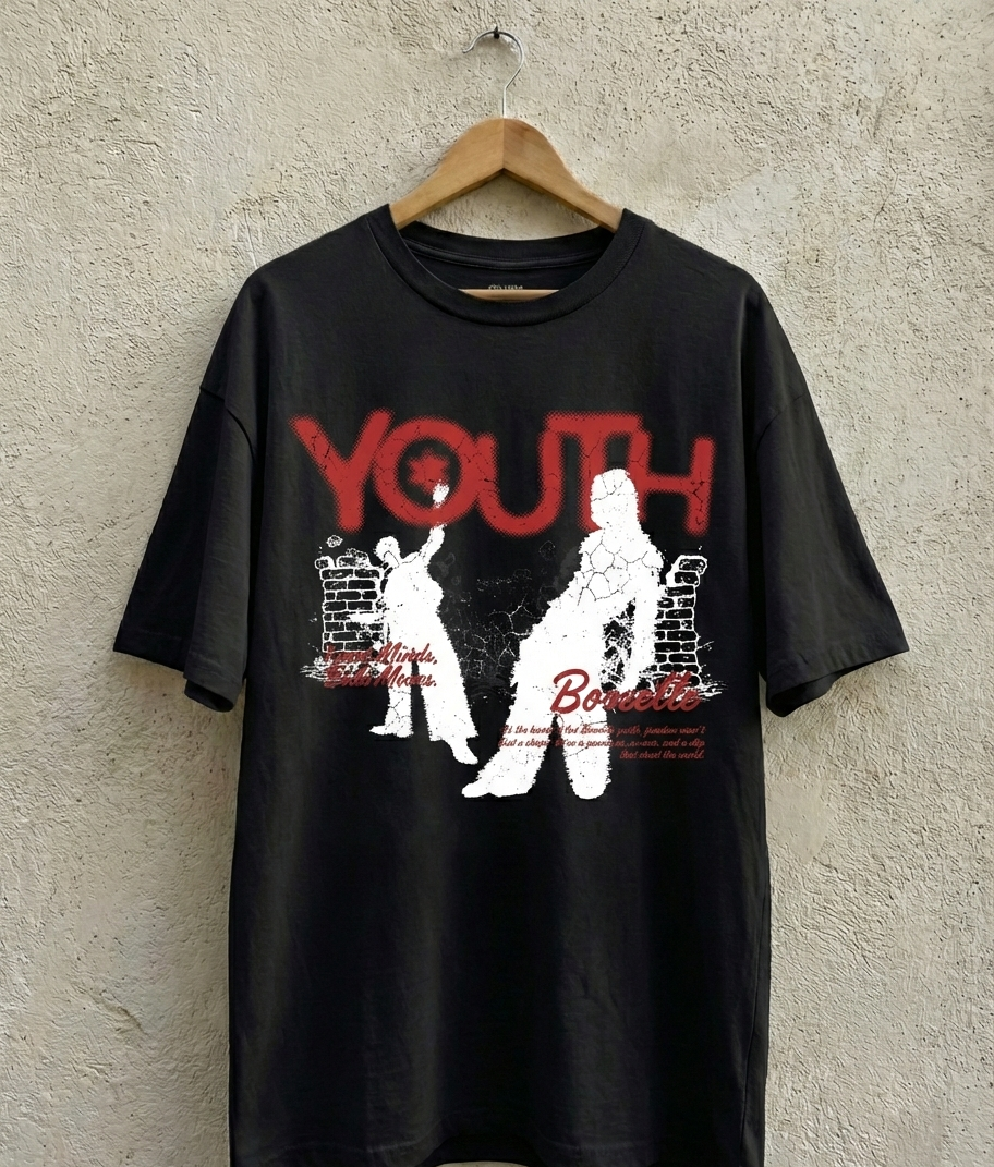 The "Urban Rebel" Silhouette Tee
