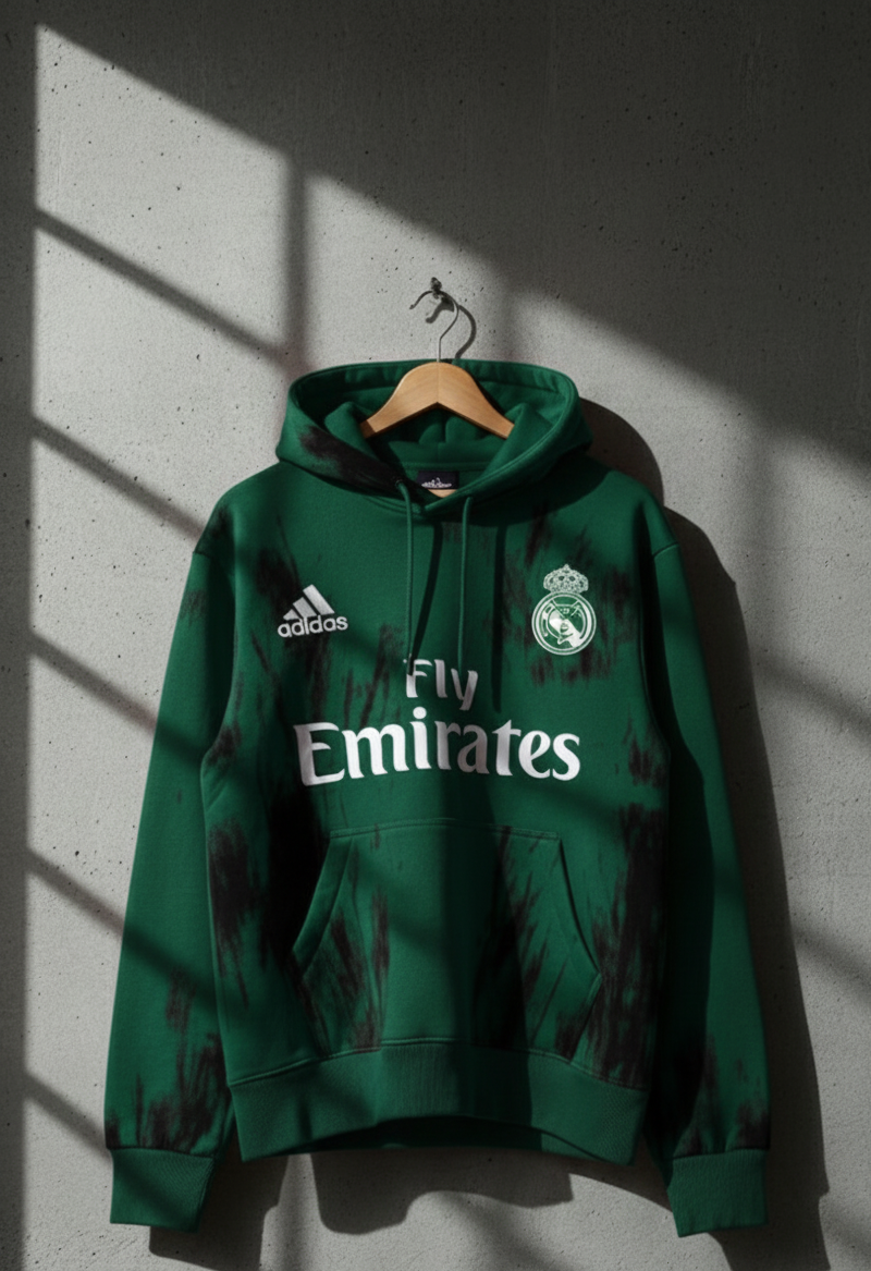 Real Madrid Full-Zip Hoodie (Training or Travel/Leisure)