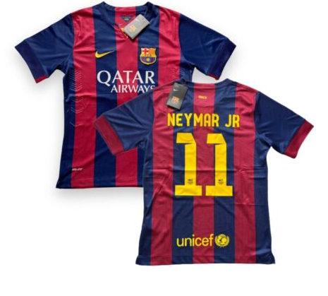 Neymar FC Barcelona Embroidered Jersey
