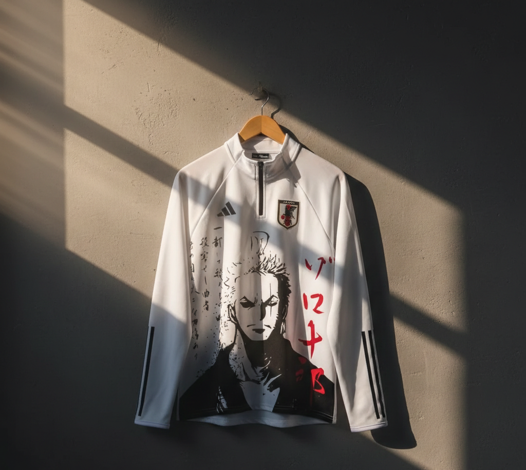 Japan NT x One Piece "Path of the Ronin" Quarter-Zip