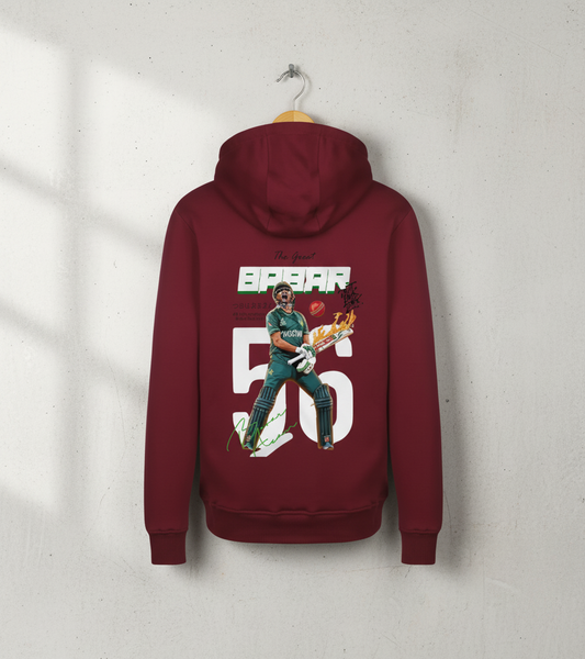 Babar Azam 'The King' Graphic Pullover Hoodie