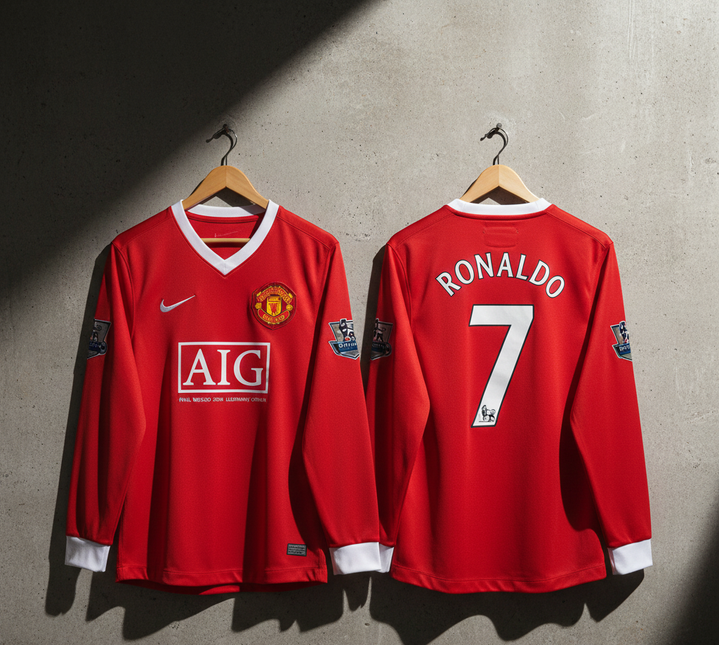 Ronaldo Manchester united jersey 2008