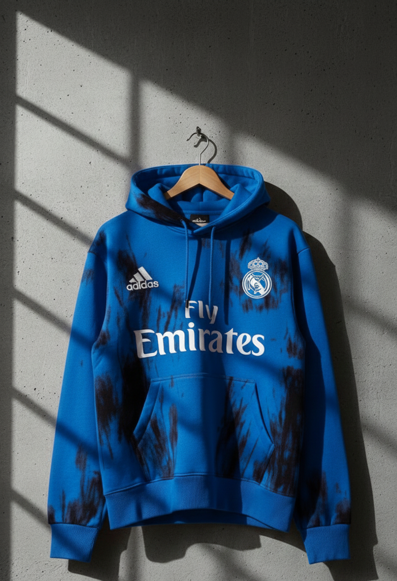 Real Madrid Full-Zip Hoodie (Training or Travel/Leisure)