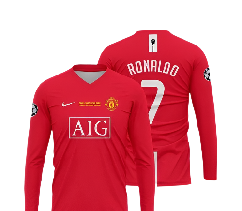 Ronaldo Manchester united jersey 2008