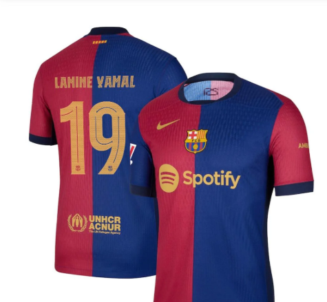 FC Barcelona Home/Away Jersey lamine Yamal
