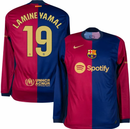 FC Barcelona Home/Away Jersey lamine Yamal