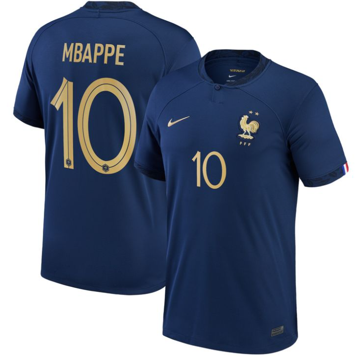 MBAPPE 10 FRANCE JERSEY
