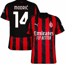 Puma AC Milan Home Modrić 14 Jersey 2025-2026