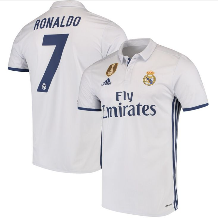Ronaldo Real Madrid Official Jerseys